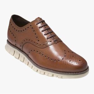 Cole Haan Men's Brown Dress Shoes, Size 9.5M